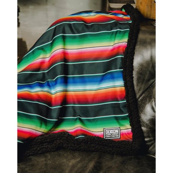 Rare NWT Dixxon Sherpa Blanket Low Low Party Serape - Picture 1 of 4